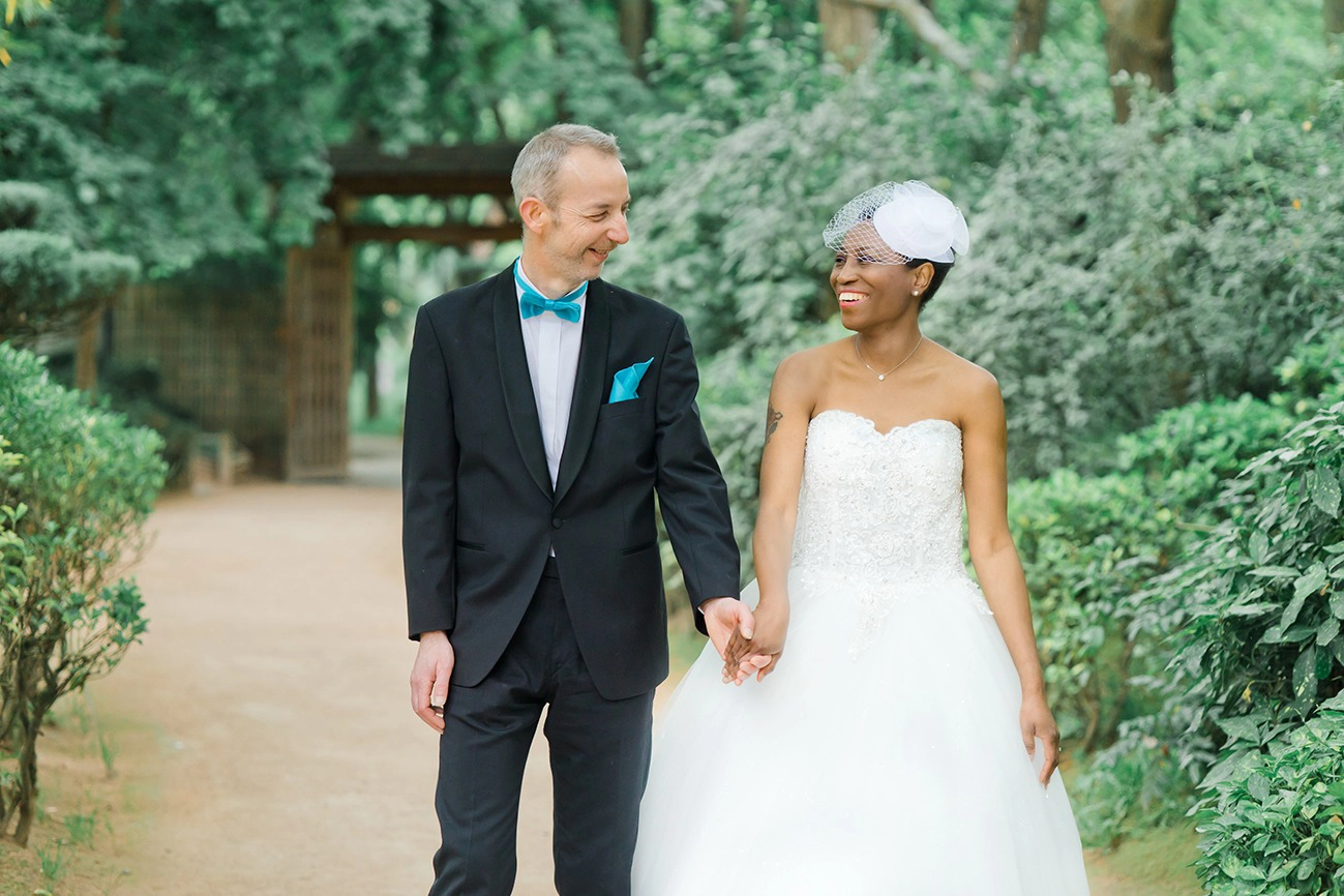 &nbsp;S&eacute;ance couple de mariage au Jardin Japonais &agrave; Toulouse