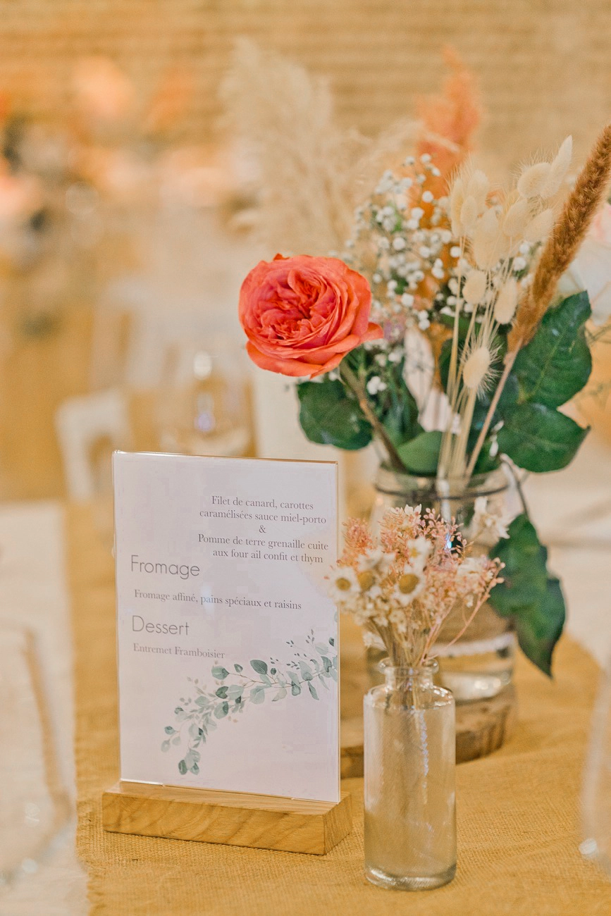 D&eacute;coration champ&ecirc;tre pour un mariage &agrave; Toulouse
