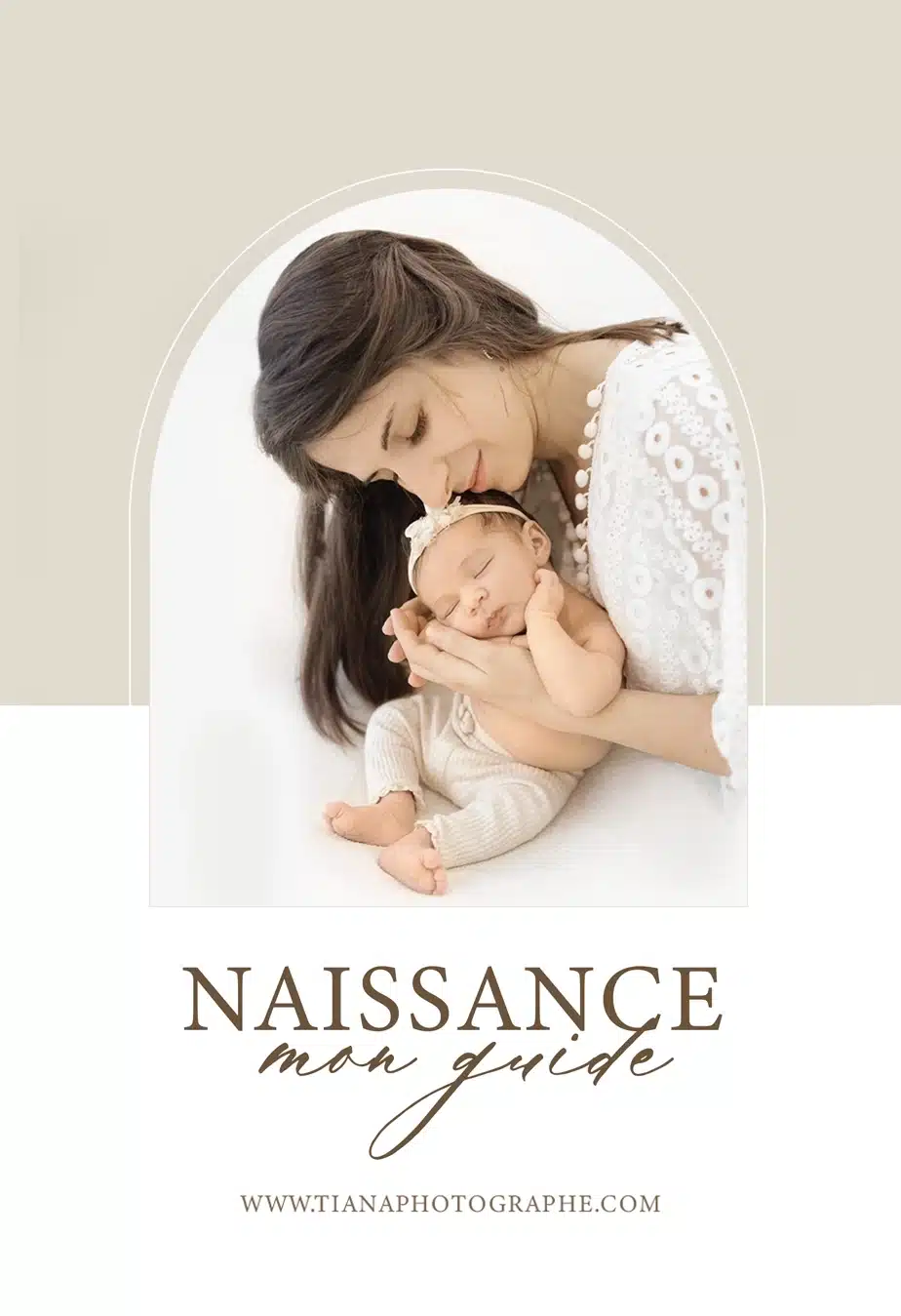 Affiche guide de s&eacute;ance naissance de Tiana Photographe Toulouse
